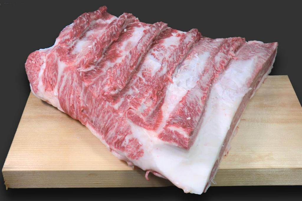 阿波の黒毛和牛三角バラ【先】1kg