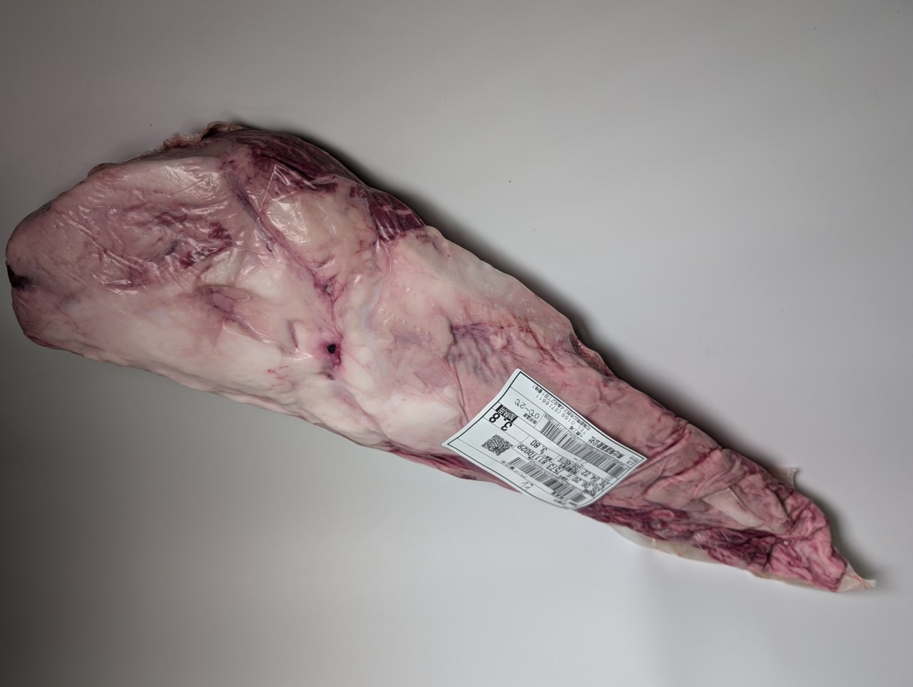 帯広牛ヒレ1セット（概算重量4kg）